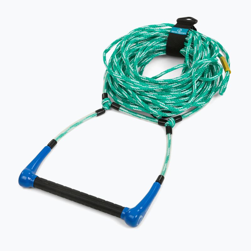 Tažné lano SPINERA Monoski Trainer Rope green/blue 2