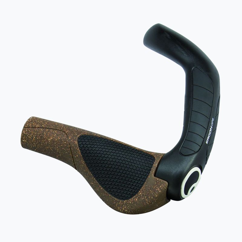 Gripy na řídítka  Ergon GP5 Biokork brown/black