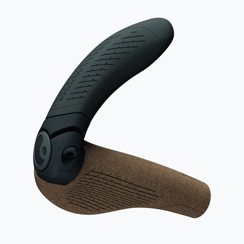 Rukojeti řídítek Ergon GP4 Evo Biokork black/grey 3