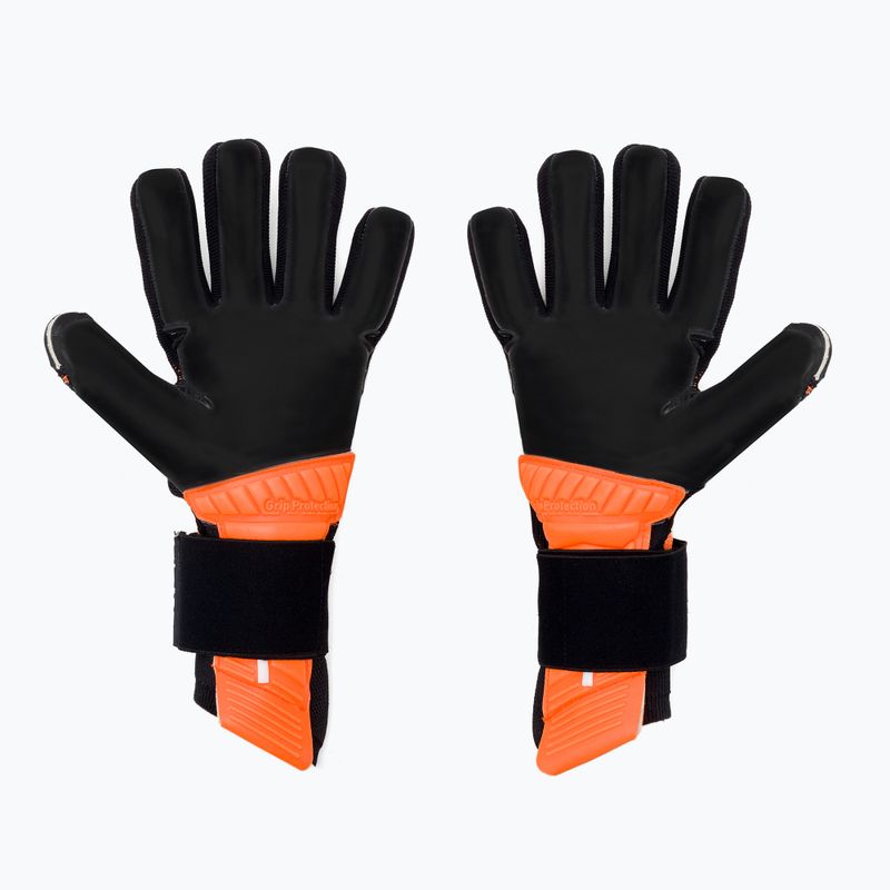 T1TAN Rebel Re:Born brankářské rukavice černo-oranžové 201929 2