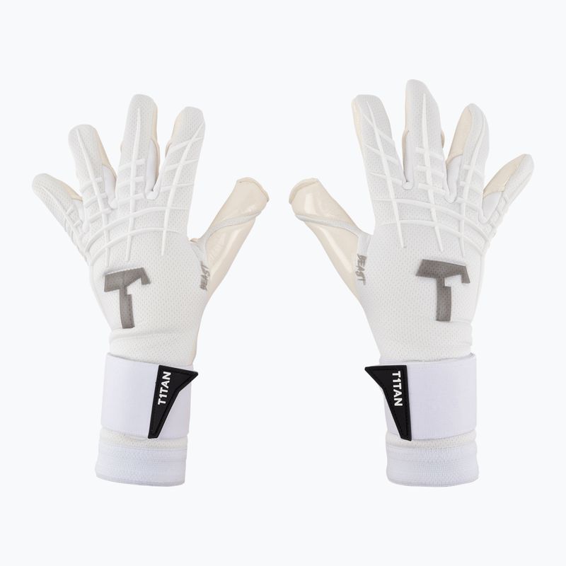 T1TAN Beast 3.0 Brankářské rukavice bílé