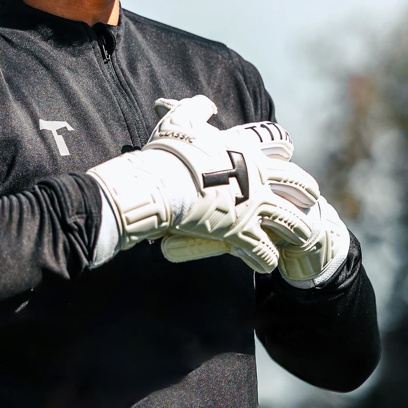 Brankářské rukavice T1TAN Classic 1.0 White-Out white 3