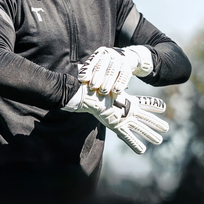 Brankářské rukavice T1TAN Classic 1.0 White-Out FP white 3