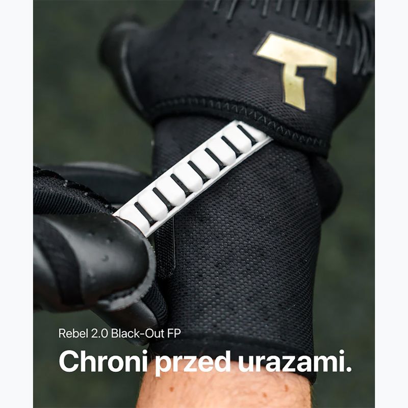 Brankářské rukavice T1TAN Rebel 2.0 Black-Out FP black 6