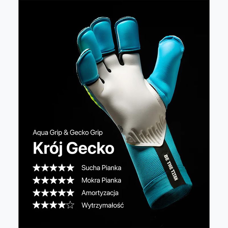 Brankářské rukavice T1TAN Rebel 2.0 Sky Blue FP blue 4