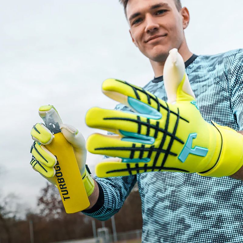 Brankářské rukavice T1TAN Fluo Beast 3.0 fluorescent yellow/white 5