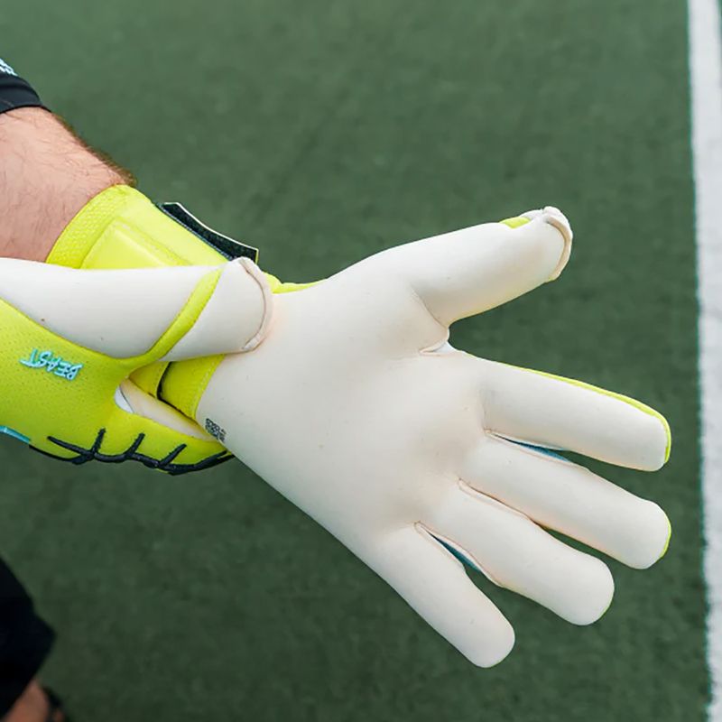 Brankářské rukavice T1TAN Fluo Beast 3.0 fluorescent yellow/white 8