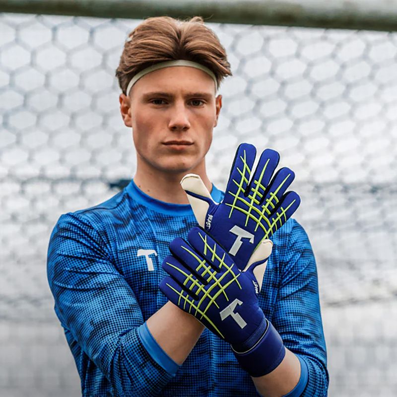 Brankářské rukavice T1TAN Blue Beast 3.0 FP blue/white 2