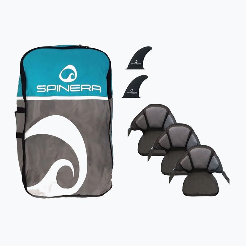 Nafukovací kajak pro 3 osoby  SPINERA Hybris 475 teal/white/grey 6