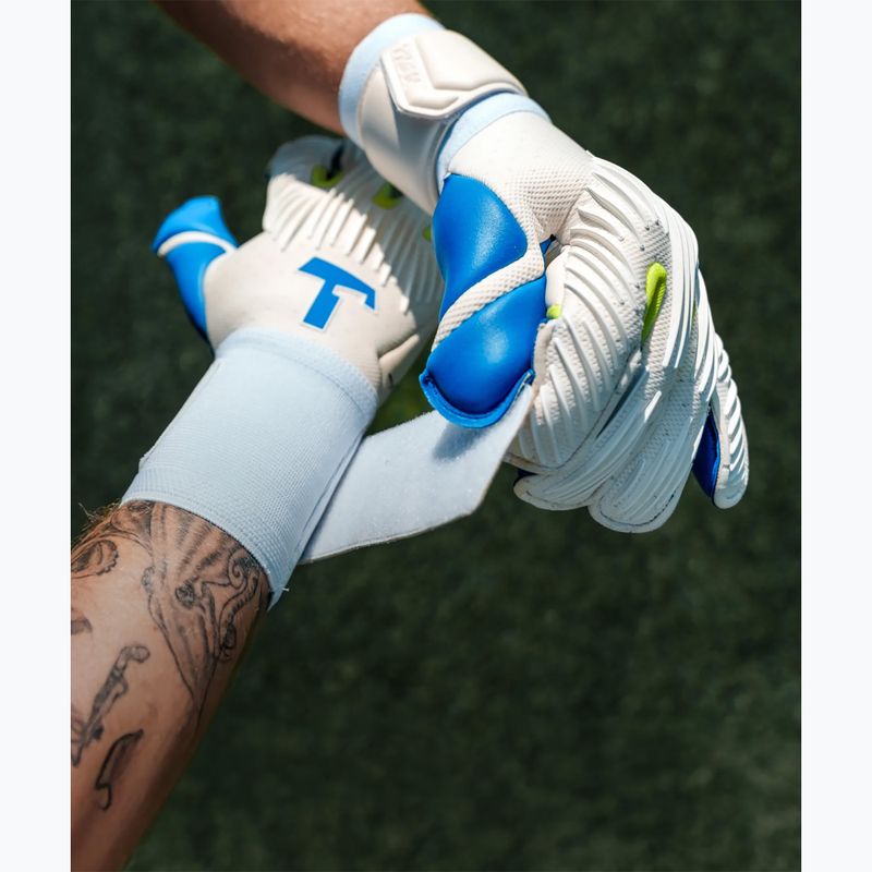 Brankářské rukavice T1TAN Rebel 2.0 X LORIS_GK white/blue/yellow 6