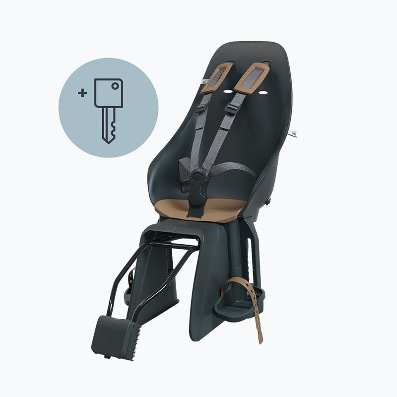 Zámek na klíče Urban Iki U-228277 černá/hnědá 2