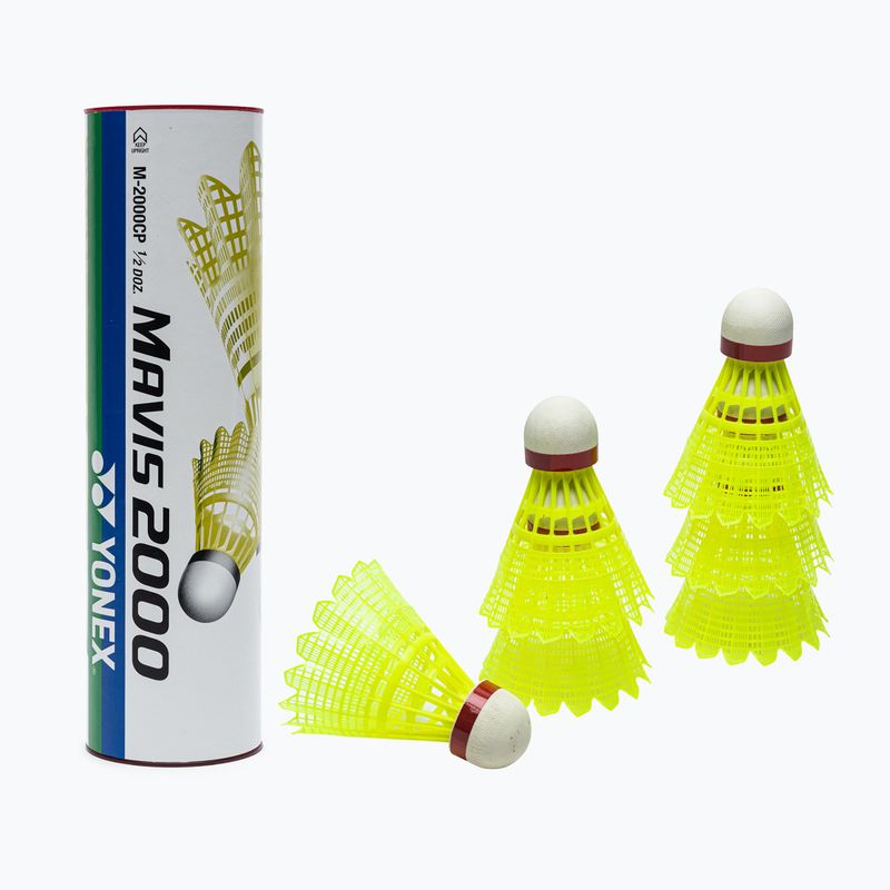 Badmintonové rakety YONEX žluté Mavis 2000 Y