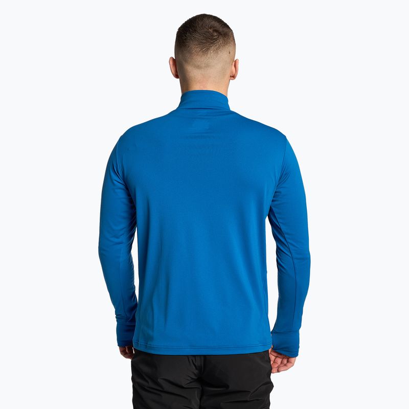 Pánská lyžařská mikina Descente Descente 1/4 Zip 52 modrá DWMUGB28 2