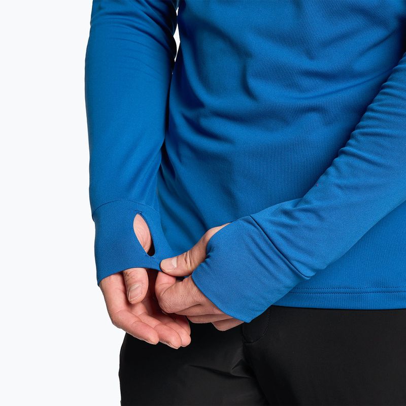 Pánská lyžařská mikina Descente Descente 1/4 Zip 52 modrá DWMUGB28 3