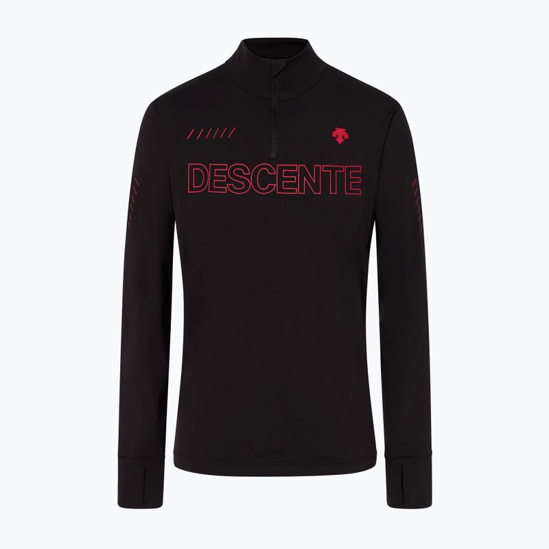 Pánská lyžařská mikina Descente Descente 1/4 Zip 93 black DWMUGB28 4