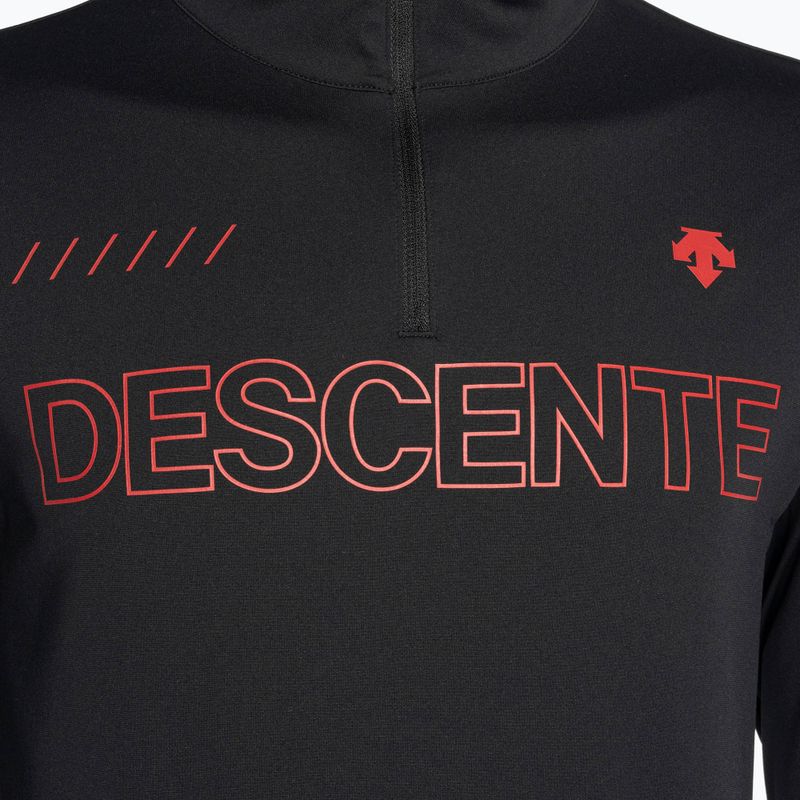 Pánská lyžařská mikina Descente Descente 1/4 Zip 93 black DWMUGB28 3