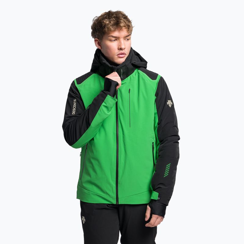 Pánská lyžařská bunda Descente Reign 19 zelená DWMUGK24
