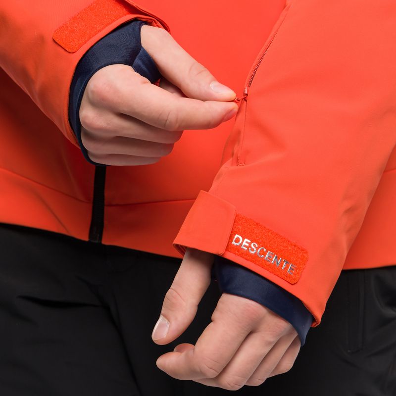 Pánská lyžařská bunda Descente Josh 30 oranžová DWMUGK26 12