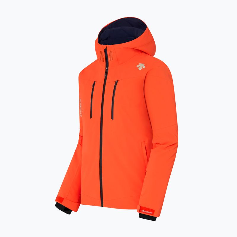 Pánská lyžařská bunda Descente Josh 30 oranžová DWMUGK26 15