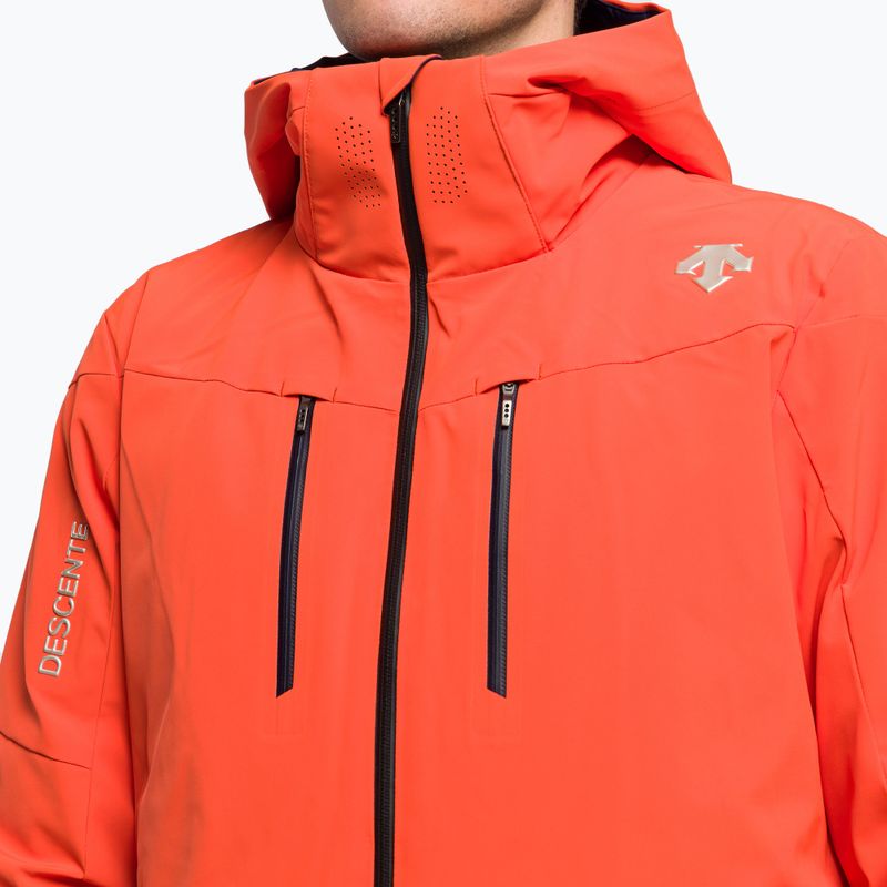 Pánská lyžařská bunda Descente Josh 30 oranžová DWMUGK26 7