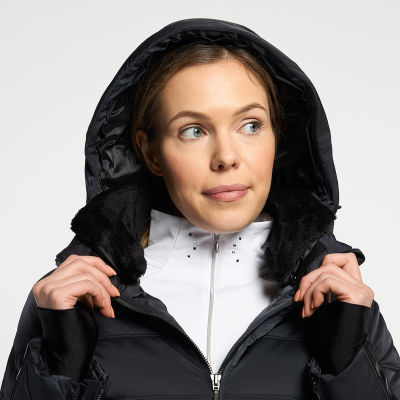 Dámská lyžařská bunda Descente Maribel 93 černá DWWUGK10 5