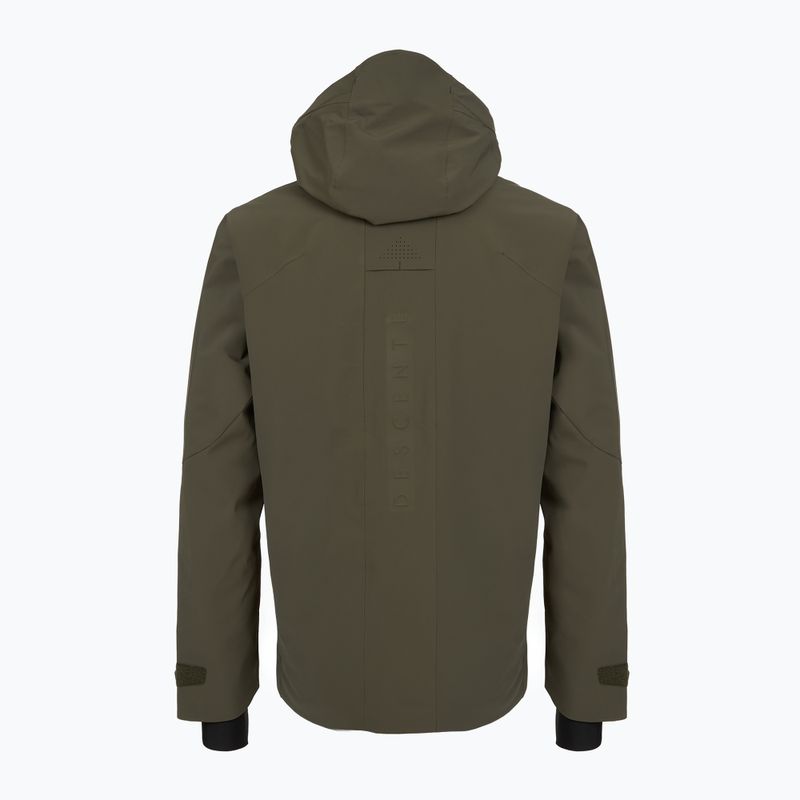 Pánská lyžařská bunda Descente Swiss sturdy green 2