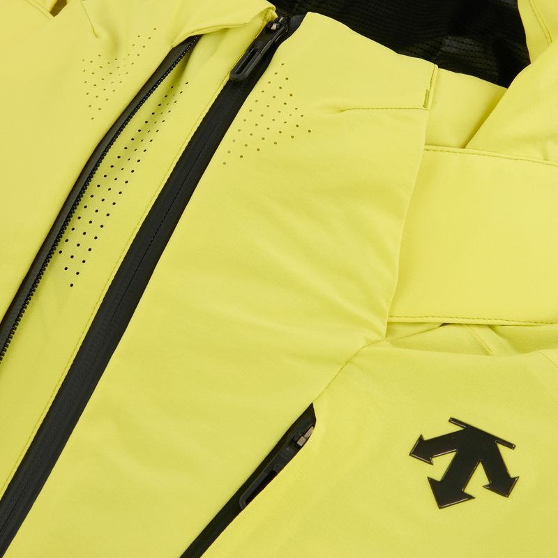 Pánská lyžařská bunda Descente Shoulder Padd black/green 3