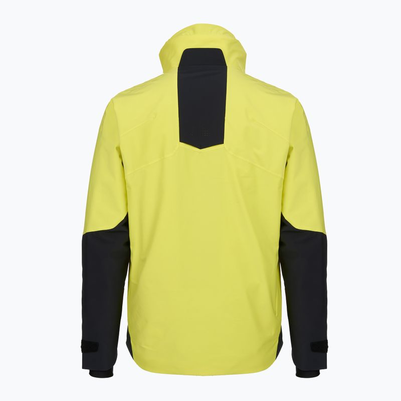 Pánská lyžařská bunda Descente Shoulder Padd black/green 8