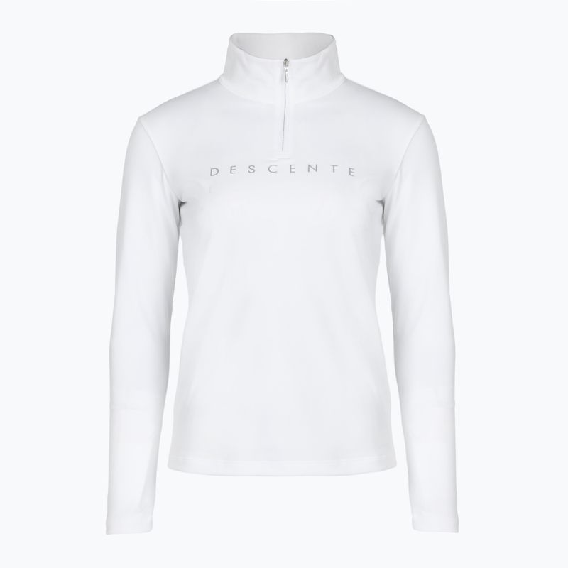 Dámská mikina Descente Chest Logo T-Neck super white