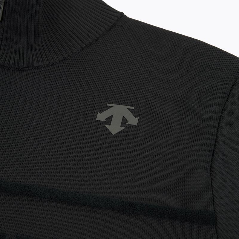 Svetr Descente Half Zip Logo black 3