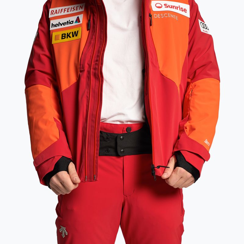 Pánská lyžařská bunda Descente Swiss mandarin orange 6