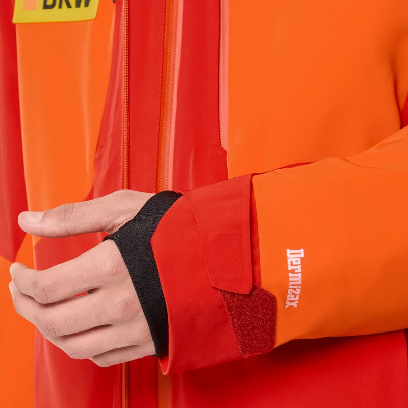 Pánská lyžařská bunda Descente Swiss mandarin orange 11