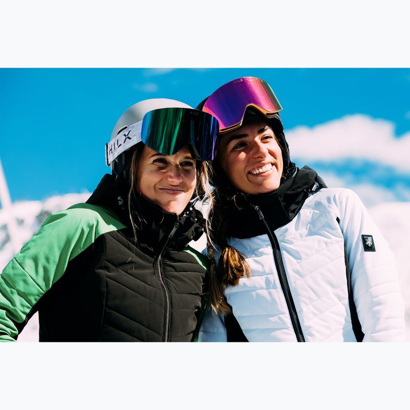 Dámská lyžařská bunda Descente Quine super white 7