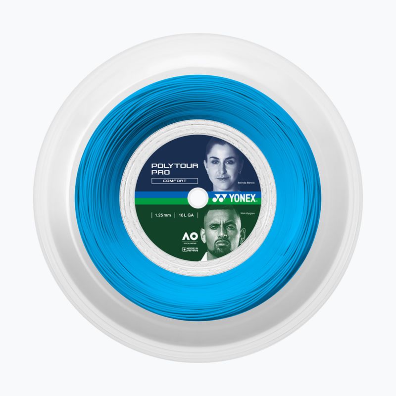Tenisové struny YONEX Poly Tour Pro 125 Set blue NT125PPSB 2