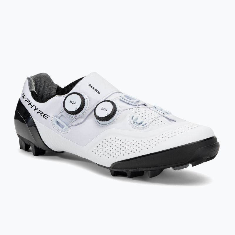Shimano SH-XC902 pánská MTB cyklistická obuv bílá ESHXC902MCW01S43000