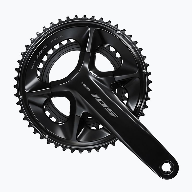 Shimano 105 FC-R7100 52-36T 12rz 160 mm kliková sada černá