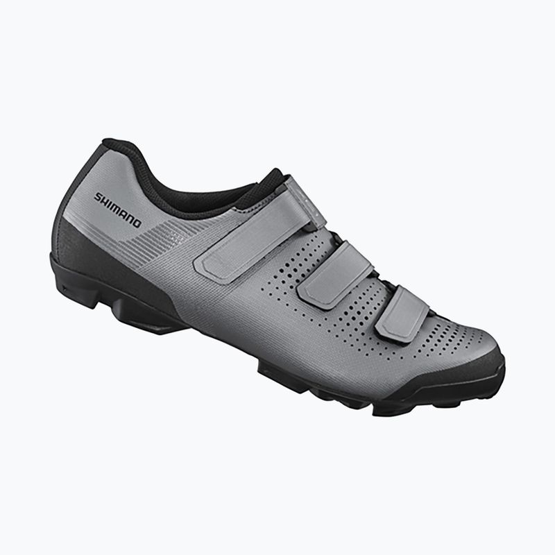 Pánská MTB cyklistická obuv Shimano SH-XC100 stříbrná