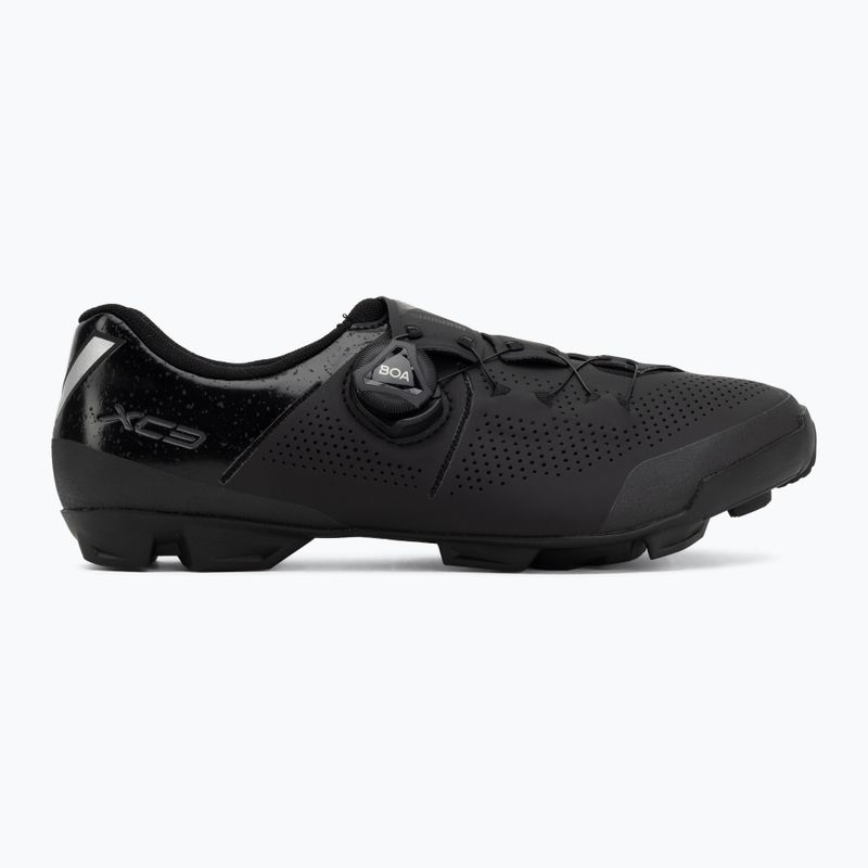Cyklistické boty MTB pánské Shimano SH-XC302 black 2