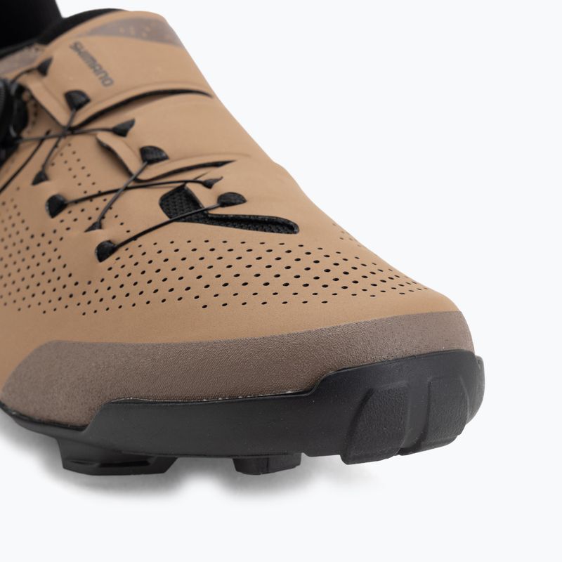 Cyklistické boty MTB pánské Shimano SH-XC302 brown 7