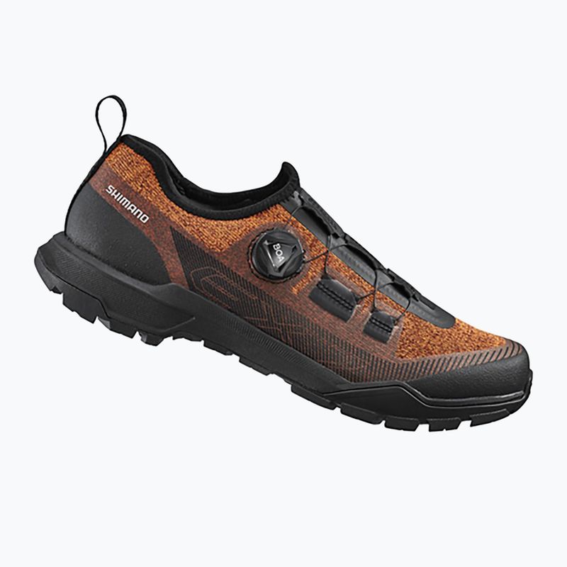 Pánské MTB cyklistické boty Shimano SH-EX700 oranžové