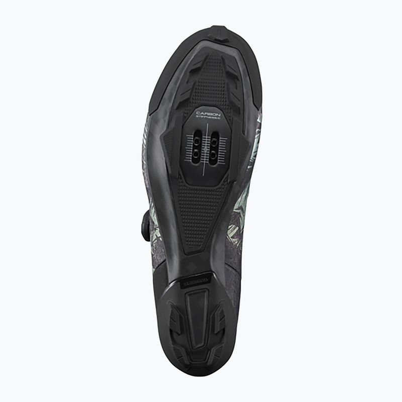 Shimano SH-RX801 pánské boty na štěrk tropické listy 4