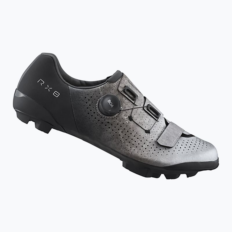 Pánská obuv na štěrk Shimano SH-RX801 stříbrná