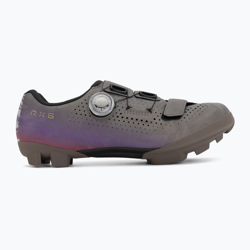 Dámské gravelové boty Shimano SH-RX600 gray/purple 2