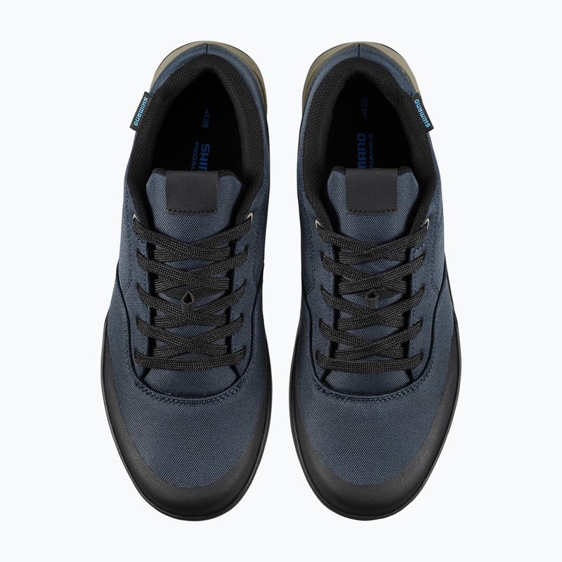 Pánské cyklistické boty na platformě Shimano SH-GF400 dark blue 11