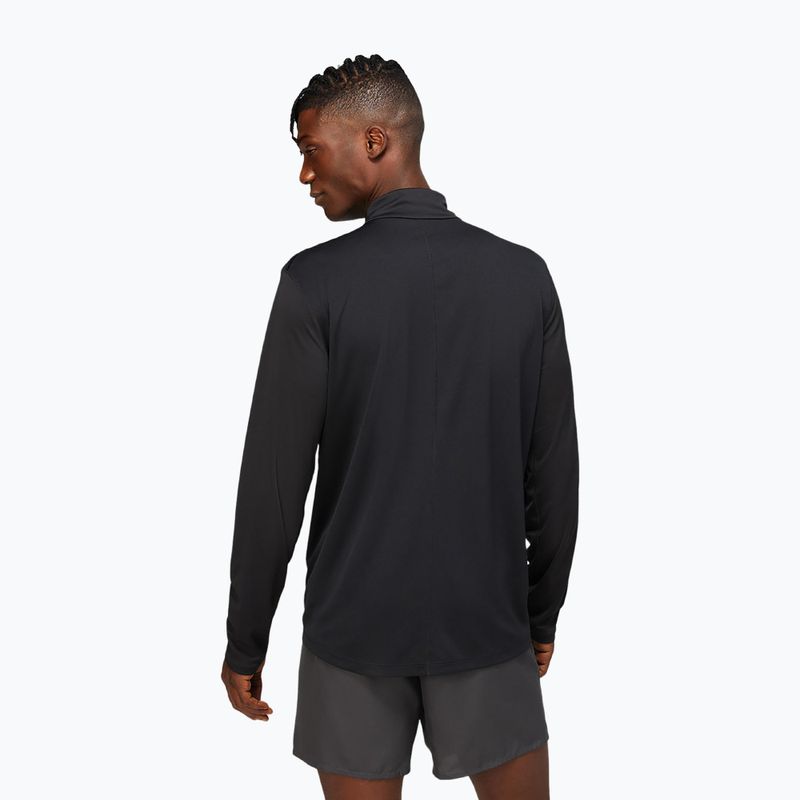 Pánské běžecké tričko ASICS Core 1/2 Zip performance black s dlouhým rukávem 3