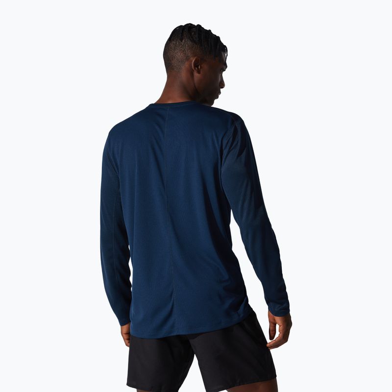Pánské běžecké tričko ASICS Core Top french blue s dlouhým rukávem 2