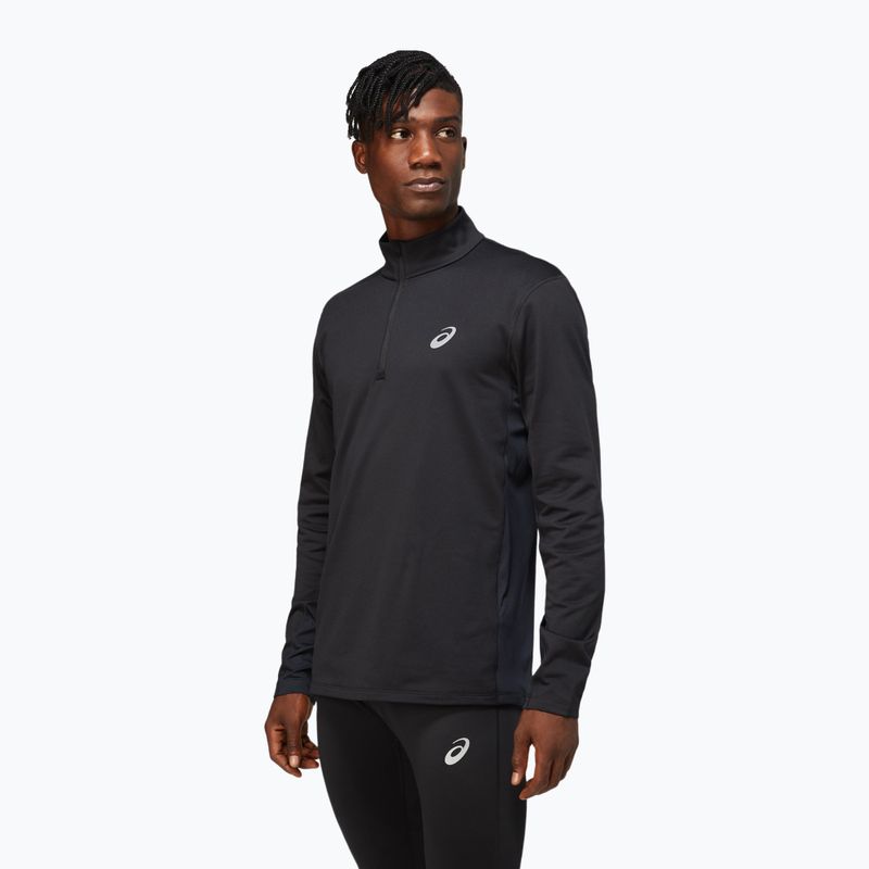 Pánská běžecká mikina ASICS Core 1/2 Zip Winter Top performance black 2