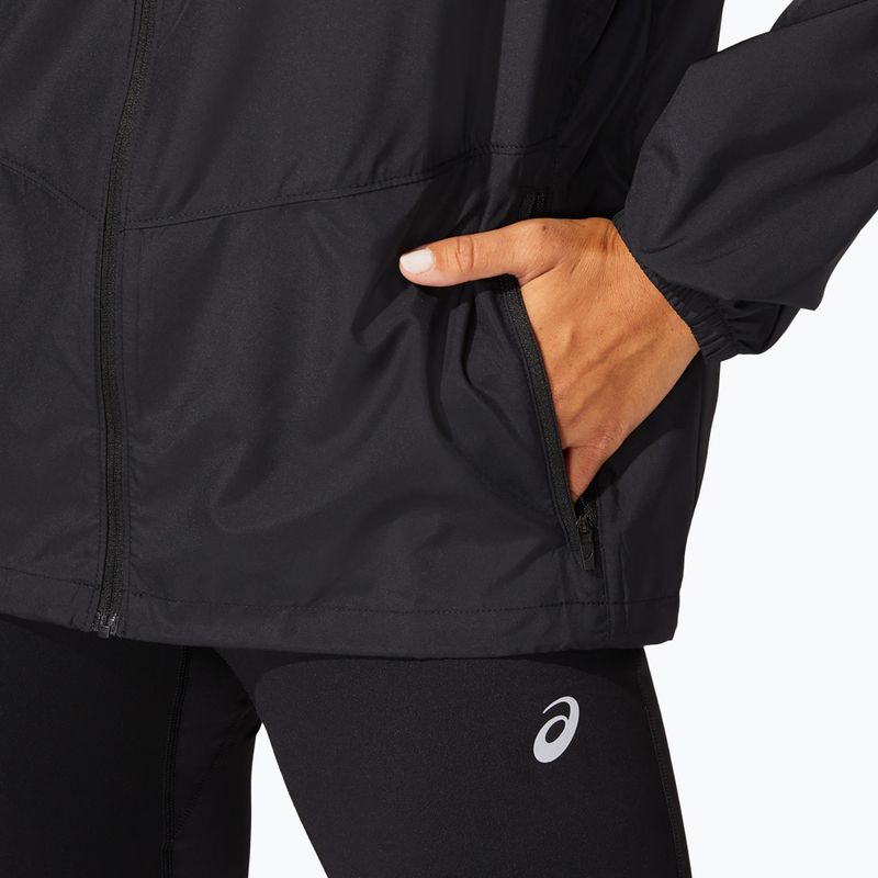 Dámská běžecká bunda ASICS Core Jacket performance černá 4