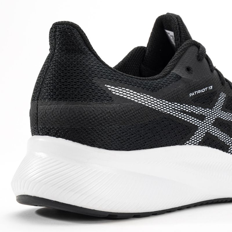 Pánská běžecká obuv ASICS Patriot 13 black/white 10