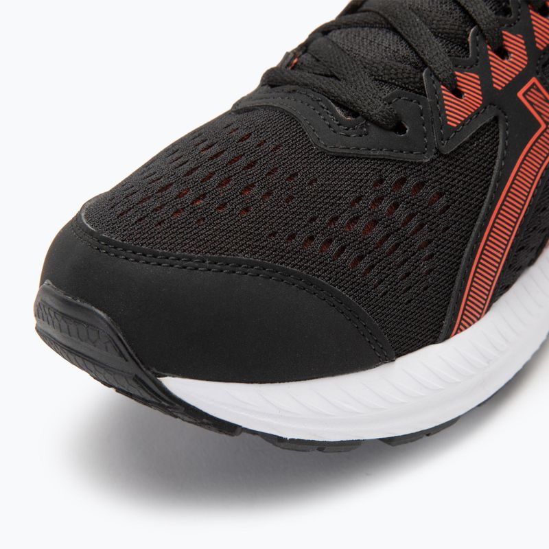 ASICS Gel-Contend 8 pánská běžecká obuv black/cherry tomato 7